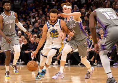NBA Twitter reacts to Warriors’ road struggles continuing with loss to Kings on Sunday