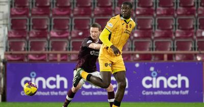Livingston striker claims Hearts man 'admitted' handball in build-up to equaliser