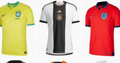 World Cup 2022 kit rankings as every shirt from all 32 teams in Qatar rated and slated