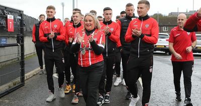 Derry City team to be given a 'hero's welcome' on return to North West