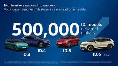 Volkswagen Delivers 500,000 ID. EVs One Year Ahead Of Schedule