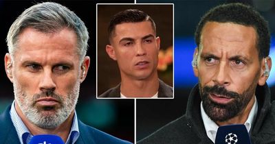 Jamie Carragher hits back after Rio Ferdinand calls him out on Cristiano Ronaldo remark