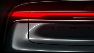 2023 Toyota Prius Shows Rear Light Bar In New Teaser Image