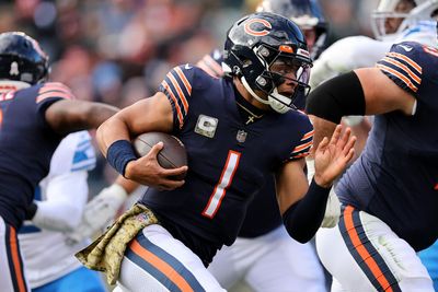 Every NFL record that Bears QB Justin Fields set in Week 10