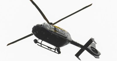 Police helicopter circles Kingswood area reports of moped rider with 'suspected firearm'