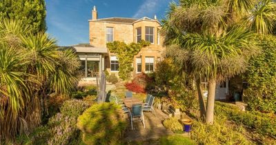 Stylish Edinburgh £1.7million Victorian villa on market with gazebo and BBQ station