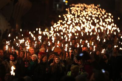 No Edinburgh Hogmanay torchlight procession this year, organisers say