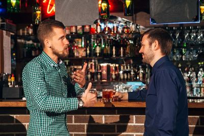 85% of men admit they wouldn’t open up about their struggles with friends in the pub