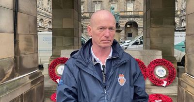 Hero Edinburgh veterans clean up war memorial after Remembrance Sunday attack