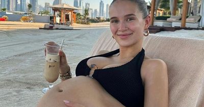 Molly-Mae Hague relaxes in a bikini on luxury babymoon in Dubai with Tommy Fury