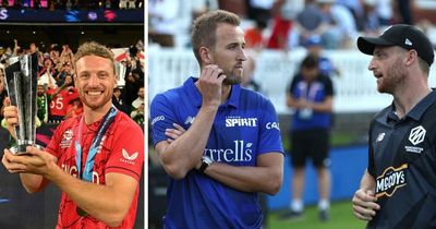 Jos Buttler hopes T20 World Cup win can "inspire" Harry Kane's England to World Cup glory