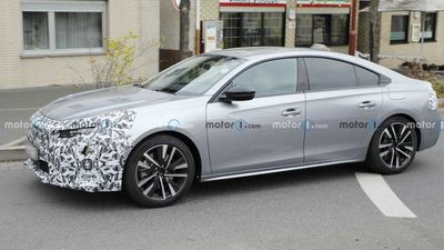 Peugeot 508 Four-Door And Wagon Refresh Spied For First Time