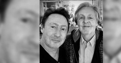 Julian Lennon shares selfie after bumping into Paul McCartney at airport