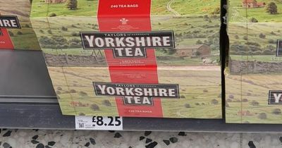 Shoppers ask 'is this a joke?' over Morrisons' £8.25 price tag for Yorkshire Tea