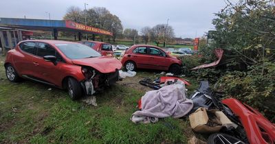 Between crumpled cars and surrounded by rubbish they found his body - no one should be living or dying like this