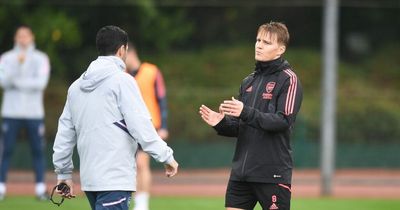 Martin Odegaard, Gabriel and the Arsenal players Mikel Arteta will work with during World Cup