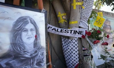 Israel will not cooperate with FBI inquiry into killing of Palestinian American journalist