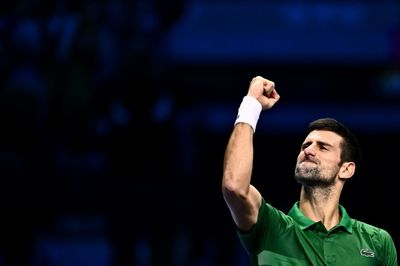 Djokovic dispatches Tsitsipas in ATP Finals opener