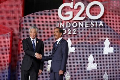 G20 Leaders start arriving at main venue in Bali for summit