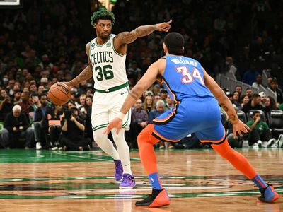 Marcus Smart leads the way as Celtics roar back to defeat Thunder 126-122