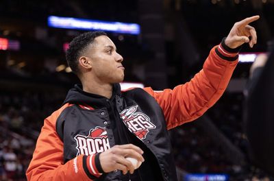 Rockets welcome Astros, World Series MVP Jeremy Pena to Toyota Center