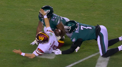 The Eagles lost thanks in part to a late unnecessary roughness call and fans were maaaaaad