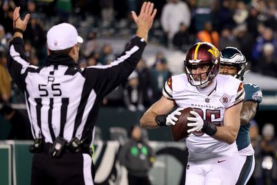 WATCH: Commanders celebrate win in Philadelphia with ‘The Griddy’