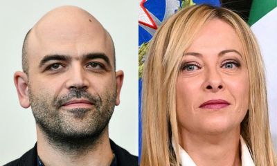 Writer Roberto Saviano goes on trial for comments about Italy’s PM