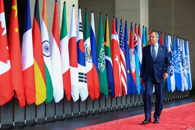 Russia's Lavrov meets UN Secretary General at G20