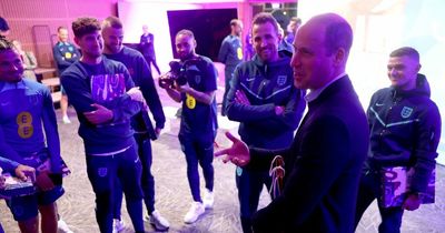 Prince William's message to England players as he delivered World Cup squad numbers