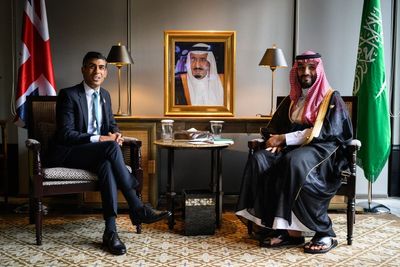 Sunak meets Saudi Arabia’s controversial crown prince at G20