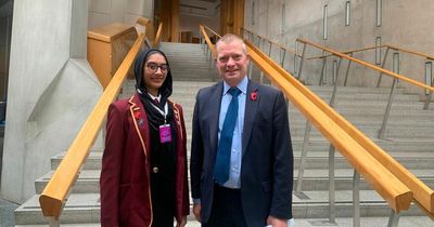 Lanarkshire pupil applauded as her inspiring speech on mental health heard in Parliament