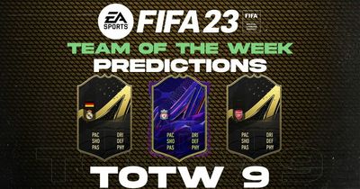 FIFA 23 TOTW 9 predictions including Liverpool, Arsenal and Real Madrid stars