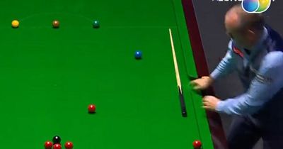 Mark Williams out of UK Championship as upset stomach forces him off after five minutes