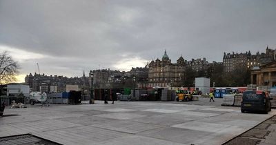 Pictures show Edinburgh Christmas Market as it takes shape on Princes Street Gardens