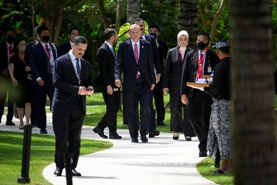 Erdogan, Biden discuss trade, security at G20 summit meet -Turkish presidency