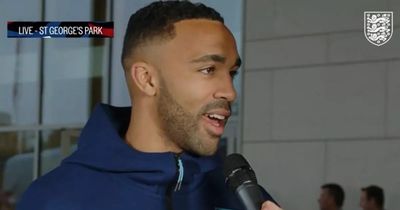 Callum Wilson gives first England interview as Newcastle striker leaves for Qatar