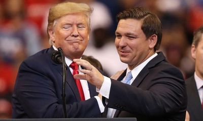 Trump v DeSantis: Republicans split over 2024 run and predict ‘blood on the floor’