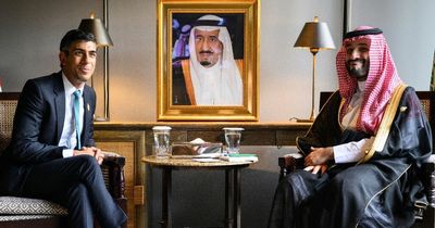 Rishi Sunak meets Saudi Crown Prince - and doesn't mention journalist's brutal murder