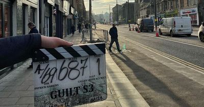 Edinburgh actor Mark Bonnar shares image of Leith during filming for BBC thriller