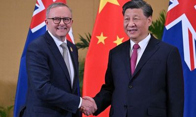 Albanese tells Xi that Australia will stick to its values as he tries to mend China relations