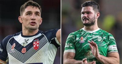 England's Victor Radley in alleged punch-up with Ireland's James Bentley after World Cup exit