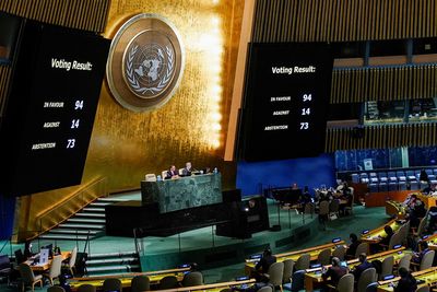 UN calls for Russia to pay reparations. How did countries vote?