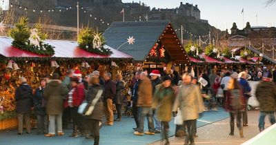 Edinburgh Christmas market opening times - everything you need to know