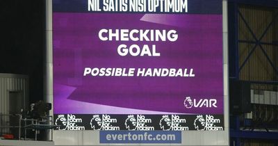 Where Everton would be in the Premier League table without VAR