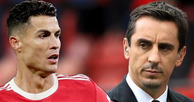 Gary Neville's advice for Cristiano Ronaldo which led to brutal interview put-down