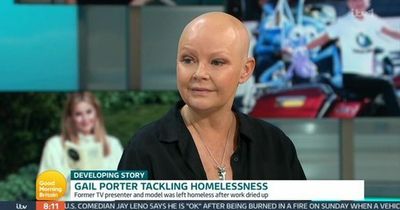 Gail Porter opens up on being homeless and sleeping on park bench after TV work dried up