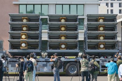 Amid tensions with China, Taiwan shows off military drones