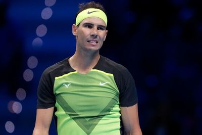 Rafael Nadal’s ATP Finals hopes all but over after loss to Felix Auger-Aliassime