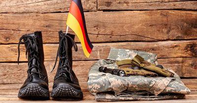 German army uniforms mistakenly issued with 'SS' labels printed on them